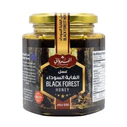 ALMARWANI Premium Black Forest Honey – 500g Glass Jar