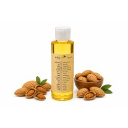 زيت اللوز المر الطبيعي 100% من قيصرية العطارة Caesar alatarh لمكافحة الفطريات وتفتيح البشرة والعناية الموضعية – عبوة 130 مل