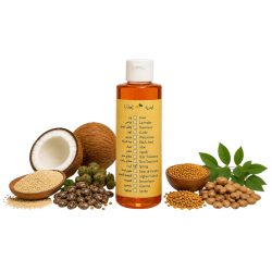 Caesar alatarh Premium 100% Natural Indian Anbat Oil for Hair Follicle Activation, Intensive Thickening &amp; Rapid Growth – 120ml Bottle