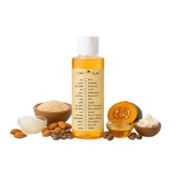 Caesar alatarh Premium 100% Natural Manila Oil for Advanced Hair Smoothing &amp; Deep Cuticle Repair – 120ml Bottle