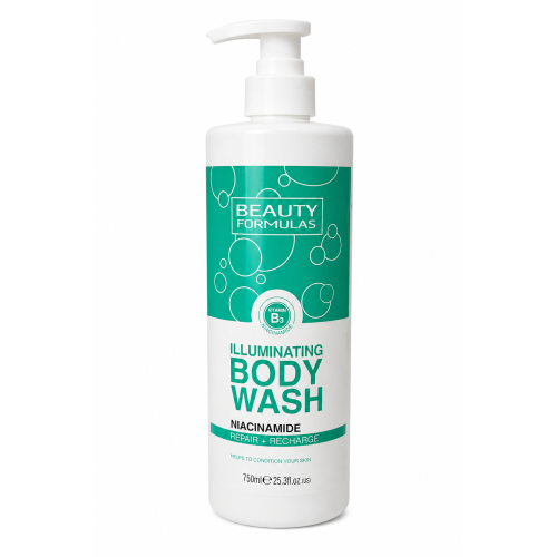 Beauty Formulas Illuminating Body Wash Niacinamide B3 