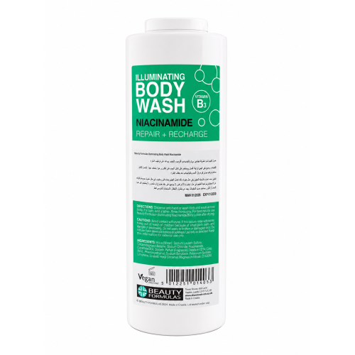Beauty Formulas Illuminating Body Wash Niacinamide B3 