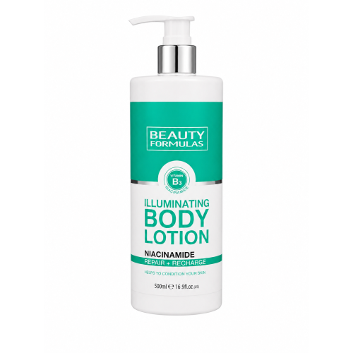 Beauty Formulas Vitamin B3 Illuminating Body Lotion – (500ml)