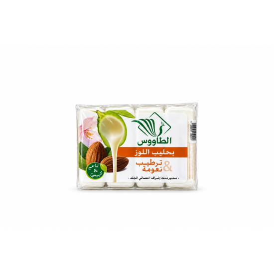 Peacock soap with almond milk – 1 piece x 120 g