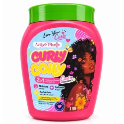 Active Plus Curly Coily 2 in 1 Treatment Cream + Leave-In 1 KG