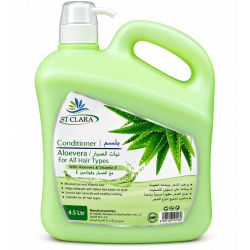 ST CLARA Aloe Vera Conditioner with Vitamin E for All Hair Types 4.5 L