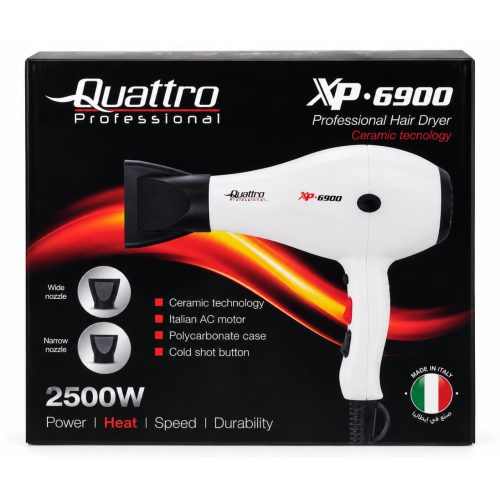 Quattro Professional XP-6900 Professional Hair Dryer 2500W