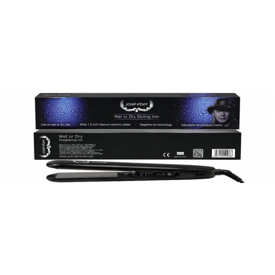 Jose Eber Wet or Dry Styling Iron 1.5 Inch Jose Eber Wet or Dry Styling Iron 1.5 Inch