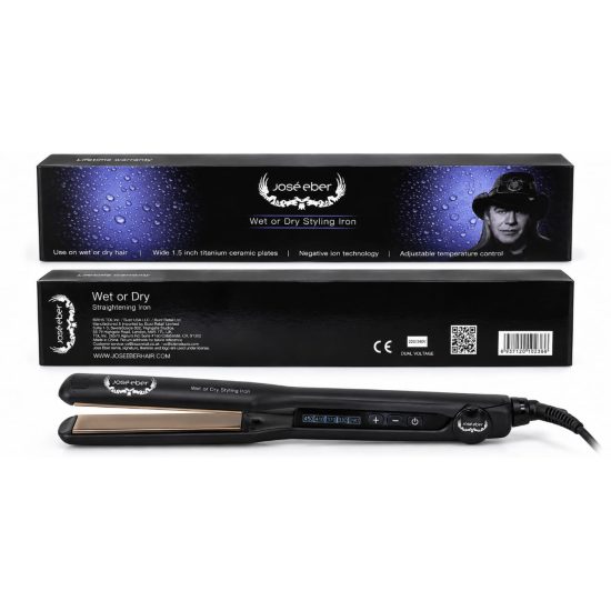 Jose Eber Wet or Dry Styling Iron 1.5 Inch Jose Eber Wet or Dry Styling Iron 1.5 Inch