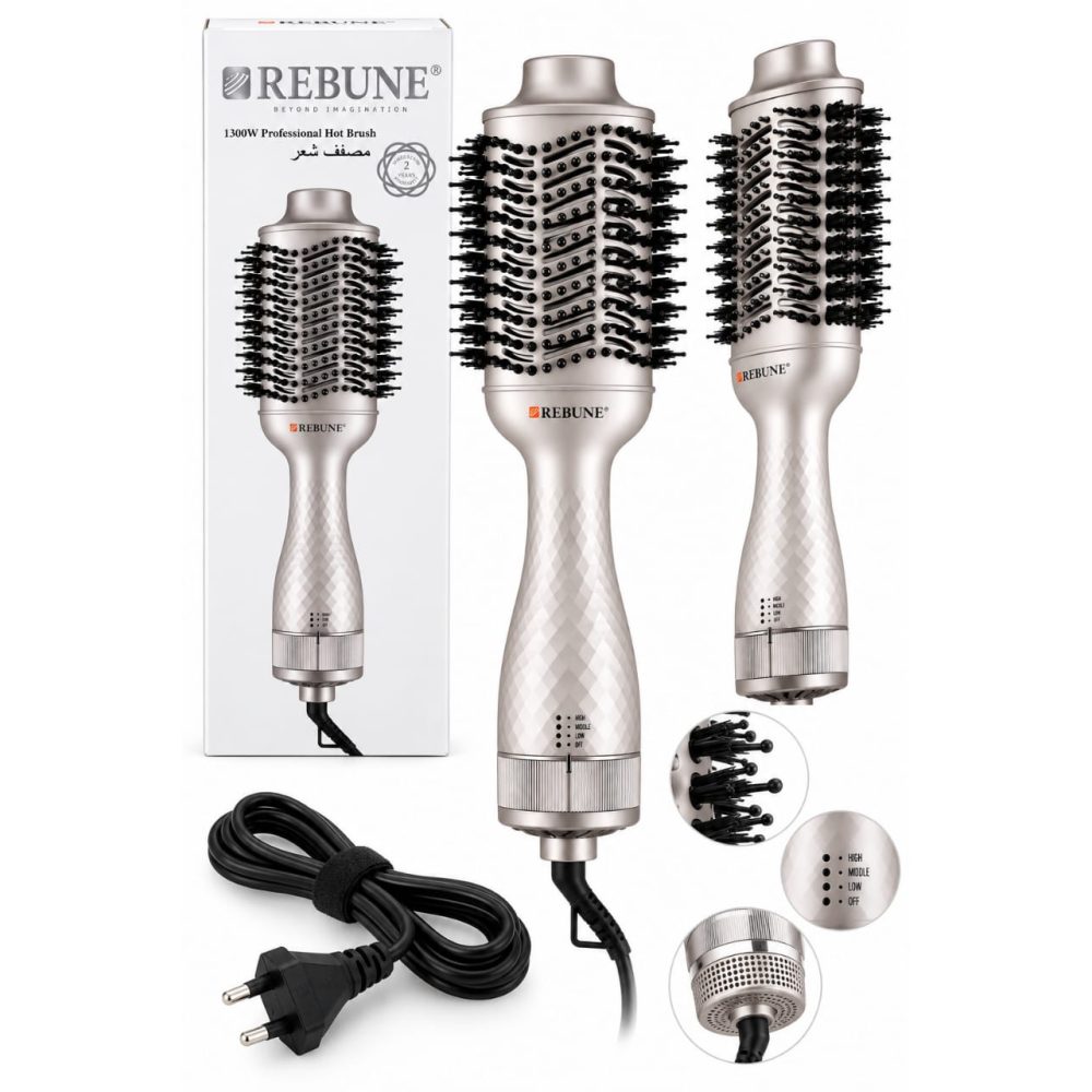 REBUNE 1300W Professional Hot Brush RE-2126 REBUNE 1300W Professional Hot Brush RE-2126