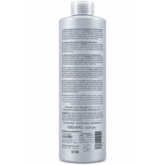 FREELIMIX Techno OXY Oxidizing Emulsion Cream 40 Volume 12% – 1000 ml FREELIMIX Techno OXY Oxidizing Emulsion Cream 40 Volume 12% – 1000 ml