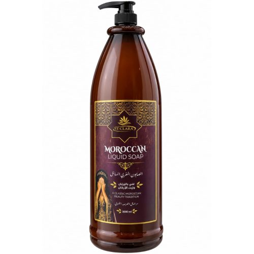 ST CLARA Moroccan Liquid Soap with Olive & Argan Oil 3000 ml