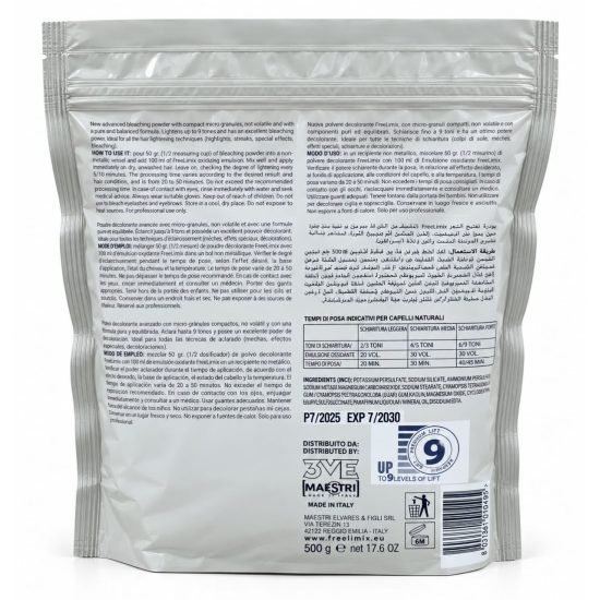 FreeLimix Techno White Deco Hair Bleaching Powder 500g FreeLimix Techno White Deco Hair Bleaching Powder 500g