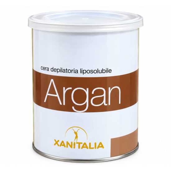 شمع إزالة الشعر القابل للذوبان في الدهون بالأرجان Xanitalia Argan – 800 مل