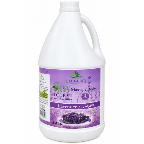 ST CLARA SPA Massage Body Lotion Lavender 3.78 L ST CLARA SPA Massage Body Lotion Lavender 3.78 L