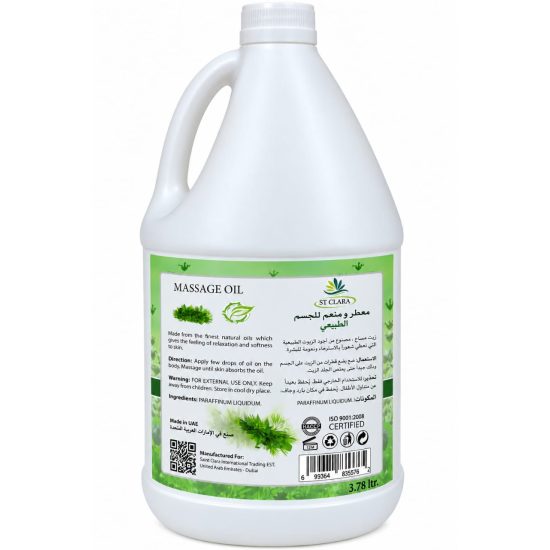 ST CLARA SPA Natural Body Massage Oil 3.78 L ST CLARA SPA Natural Body Massage Oil 3.78 L