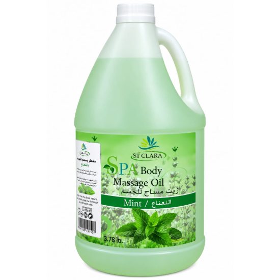 ST CLARA SPA Mint Body Massage Oil 3.78 L