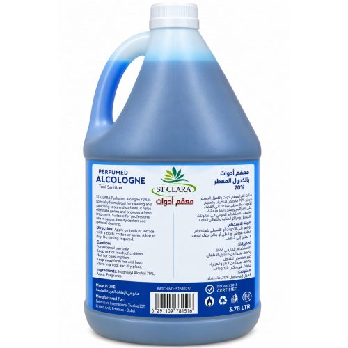 ST CLARA Perfumed Alcohol 70% Tool Sanitizer 3.78 L ST CLARA Perfumed Alcohol 70% Tool Sanitizer 3.78 L