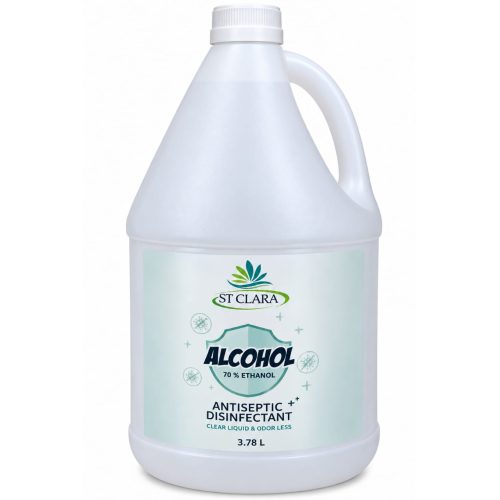 ST CLARA Alcohol 70% Ethanol Antiseptic & Disinfectant 3.78 L ST CLARA Alcohol 70% Ethanol Antiseptic & Disinfectant 3.78 L