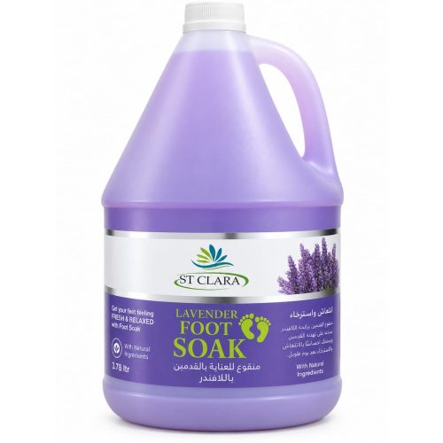 ST CLARA Lavender Foot Soak 3.78 L ST CLARA Lavender Foot Soak 3.78 L