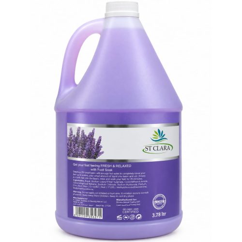 ST CLARA Lavender Foot Soak 3.78 L ST CLARA Lavender Foot Soak 3.78 L