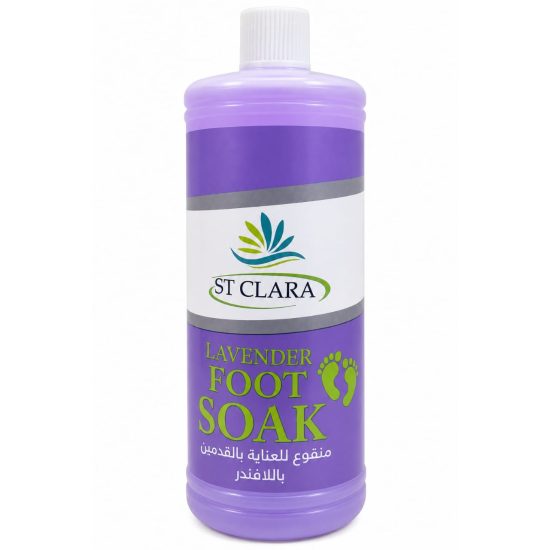 St Clara Lavender Foot Soak – 1000 ml St Clara Lavender Foot Soak – 1000 ml