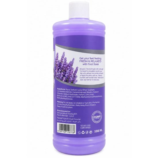 St Clara Lavender Foot Soak – 1000 ml St Clara Lavender Foot Soak – 1000 ml