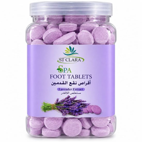ST CLARA SPA Foot Tablets – Lavender Extract – 320 pcs ST CLARA SPA Foot Tablets – Lavender Extract – 320 pcs