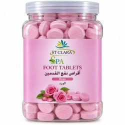 ST CLARA SPA Foot Tablets – Rose – 320 pcs ST CLARA SPA Foot Tablets – Rose – 320 pcs