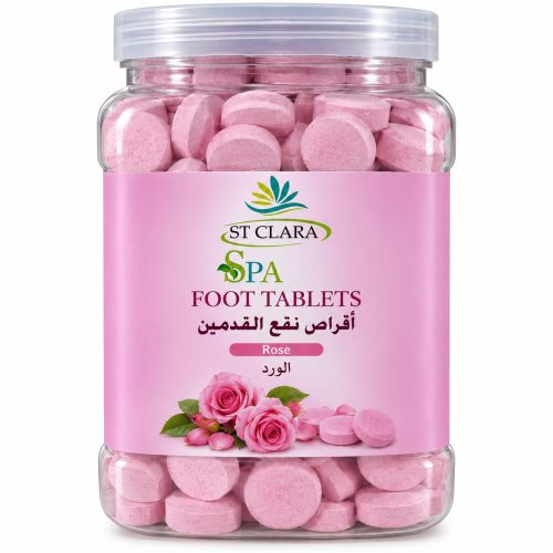 ST CLARA SPA Foot Tablets – Rose – 320 pcs