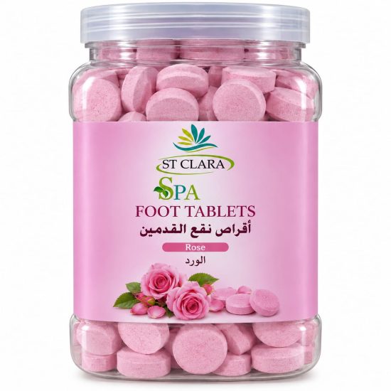 ST CLARA SPA Foot Tablets – Rose – 320 pcs ST CLARA SPA Foot Tablets – Rose – 320 pcs