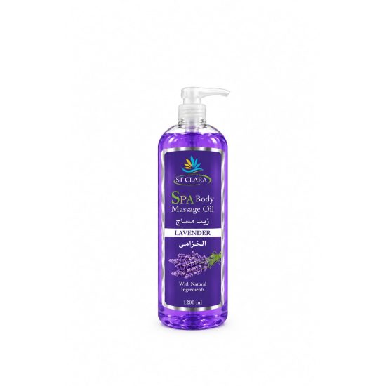 ST CLARA SPA Body Massage Oil – Lavender – 1200 ml ST CLARA SPA Body Massage Oil – Lavender – 1200 ml
