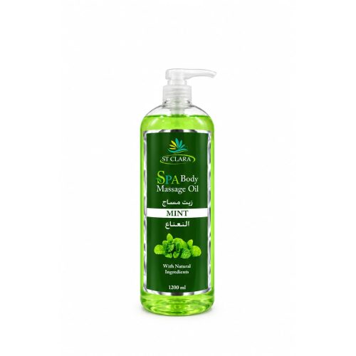 ST CLARA SPA Body Massage Oil – Mint – 1200 ml ST CLARA SPA Body Massage Oil – Mint – 1200 ml