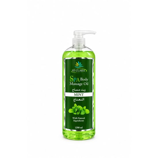 ST CLARA SPA Body Massage Oil – Mint – 1200 ml ST CLARA SPA Body Massage Oil – Mint – 1200 ml