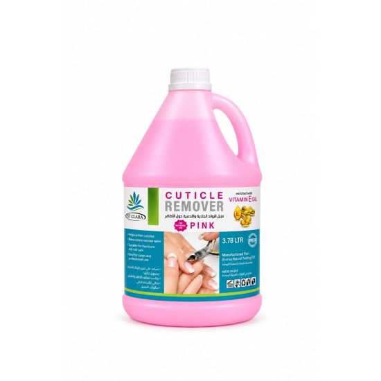 Cuticle Remover Pink with Vitamin E Oil – 3.78 LTR