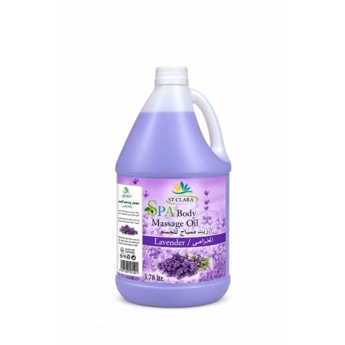 ST CLARA SPA Lavender Body Massage Oil 3.78 L
