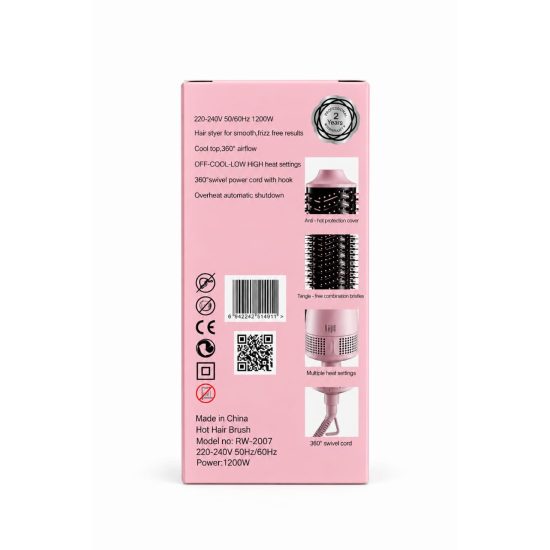 BARONY Hot Air Brush Hair Styler 1200W - RW-2007