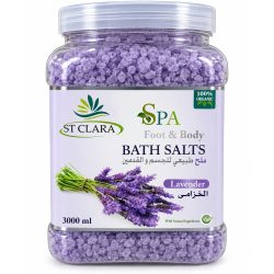 ST CLARA SPA Foot &amp; Body Bath Salts – Lavender – 3000 ml