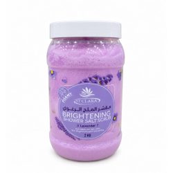 ST CLARA Brightening Foamy Shower Salt Scrub Lavender – 2 KG