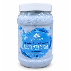 ST CLARA Brightening Foamy Shower Salt Scrub Neela Blue – 2 KG