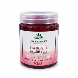 ST CLARA Extra Strong Hair Gel – Red
