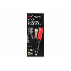 Eurshan Professional ES-664 Wide Ceramic Flat Iron 480°F