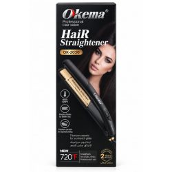 Okema OK-2030 Hair Straightener Titanium Ceramic 720°F