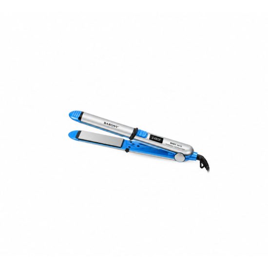BARONY BEST 3410 Professional Hair Straightener 480°F – Blue