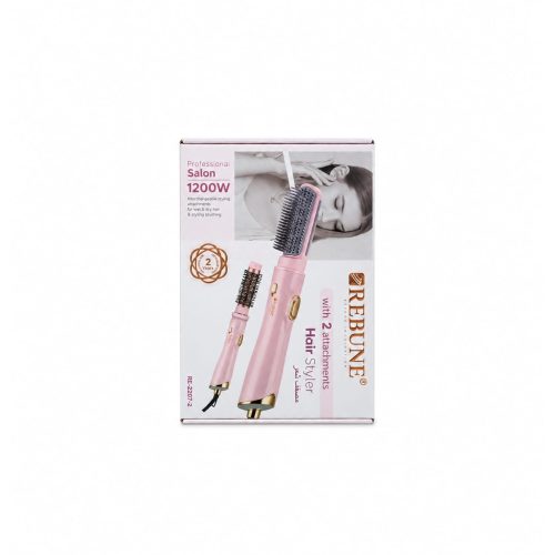 REBUNE RE-2207-2 Professional Hair Styler 1200W with 2 Attachments