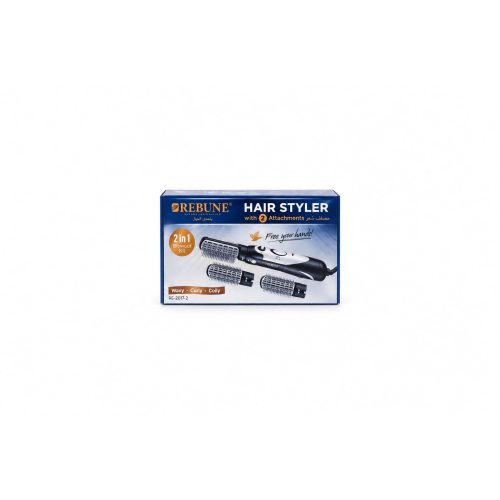 REBUNE Hair Styler 2-in-1 with 2 Attachments – RE-2017-2