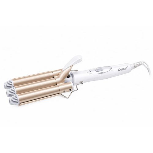 Kemei KM-1010 Triple Barrel Hair Curler