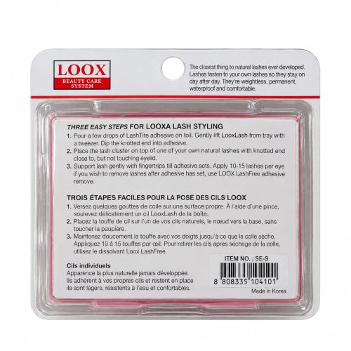 LOOX Individual Lashes Short Black