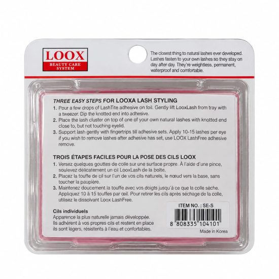 LOOX Individual Lashes Short Black LOOX Individual Lashes Short Black