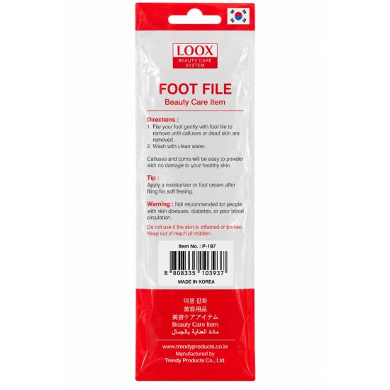 LOOX Foot File P-187